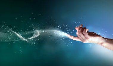 sihirli eller kavramsal görüntü