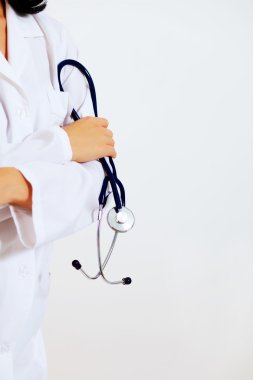genç bir kadın doktor portresi