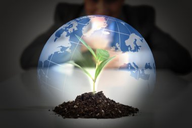 Dünya üzerindeki yeşil bitki