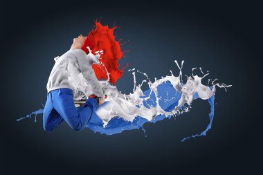 modern stil dansçı