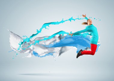 modern stil dansçı