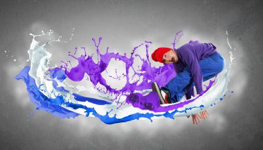 modern stil dansçı