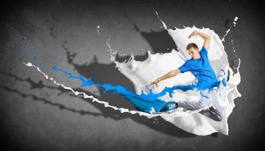 modern stil dansçı