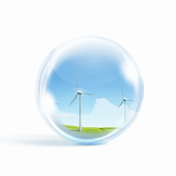 Energía eólica — Foto de Stock