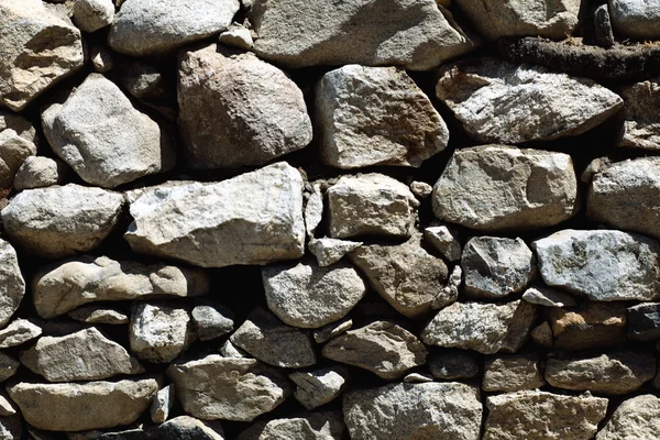 Natürliches Muster einer Steinmauer — Stockfoto