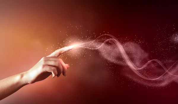 Magical hands conceptual image — Stock Photo, Image