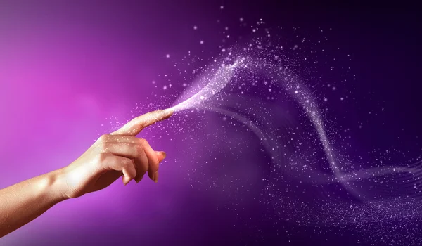 Magical hands conceptual image — Stock Photo, Image