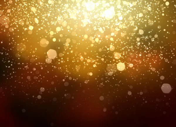 Ouro abstrato luz fundo — Fotografia de Stock