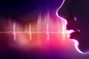 Equalizer ses dalgası arka plan Tema