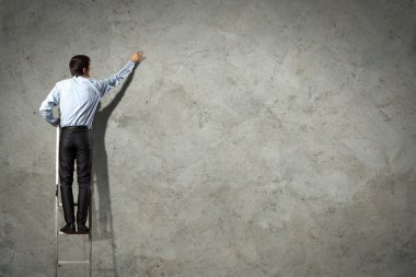işadamı çizim diyagramı