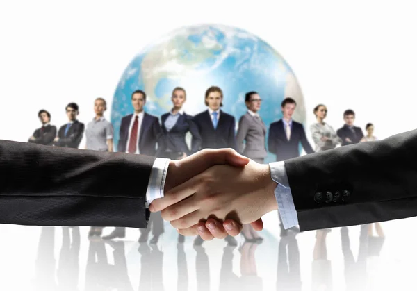 Image of business handshake — Stock Photo, Image