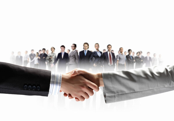 image of business handshake