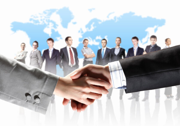 image of business handshake