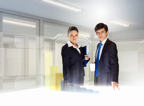 Business and innovation technologies — Stock Photo, Image