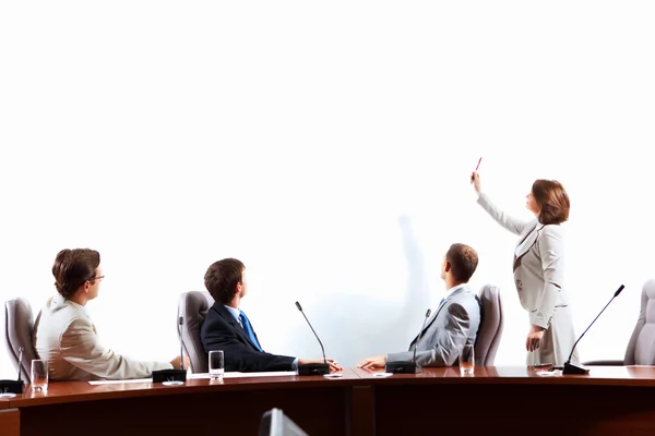 Unternehmenspräsentation — Stockfoto