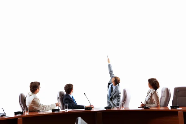 Unternehmenspräsentation — Stockfoto