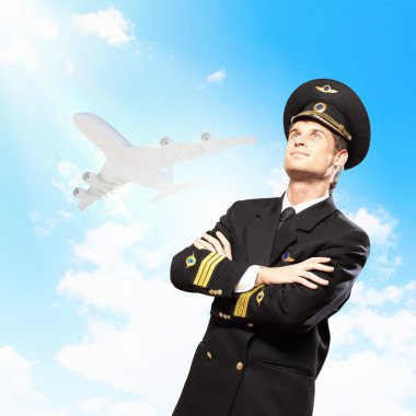 görüntü erkek pilotu