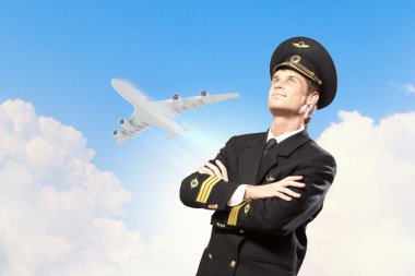 görüntü erkek pilotu