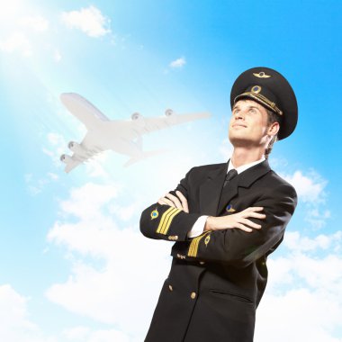 görüntü erkek pilotu
