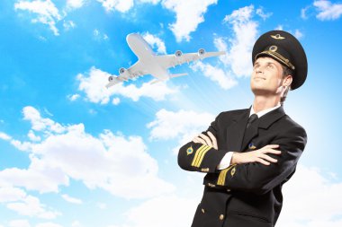 görüntü erkek pilotu