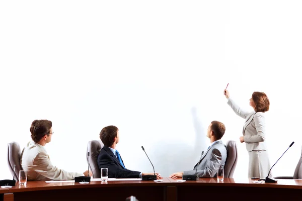 Unternehmenspräsentation — Stockfoto