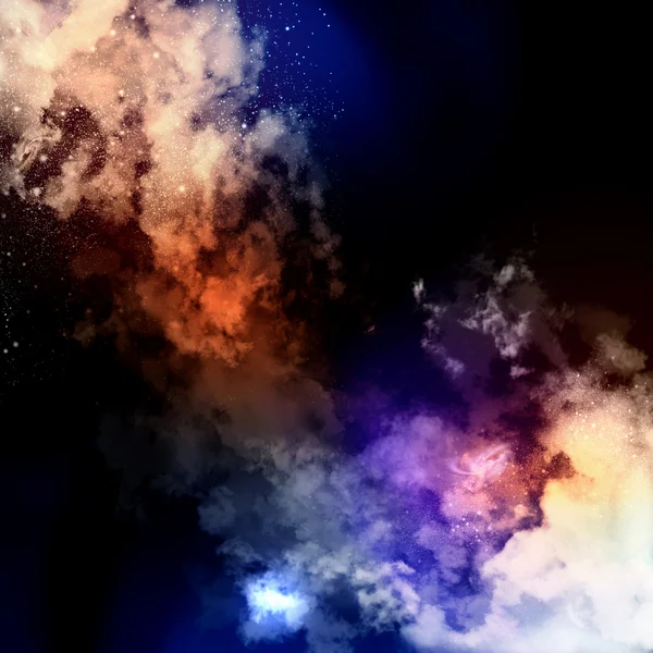 Cosmic clouds of mist — Stock Photo, Image