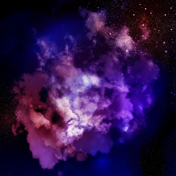 Kosmische wolken mist — Stockfoto
