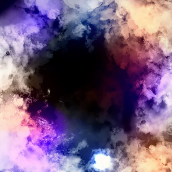 Cosmic clouds of mist — Stock Photo, Image