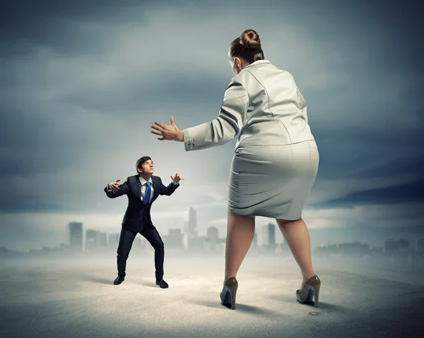 Business dispute — Stock Photo, Image