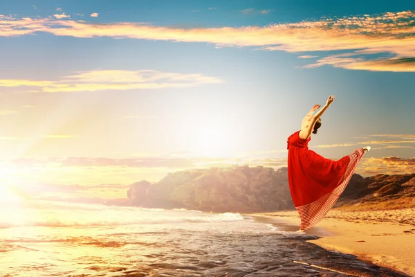 Female ballet dancer — Stock Photo, Image