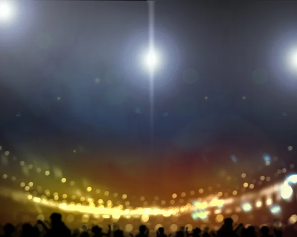 Lichten van stadion — Stockfoto