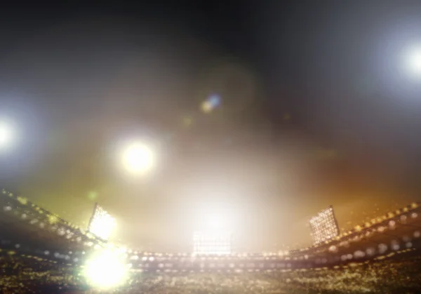 Ljusen från stadium — Stockfoto