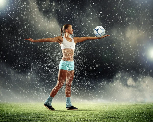 Sport young woman — Stock Photo, Image