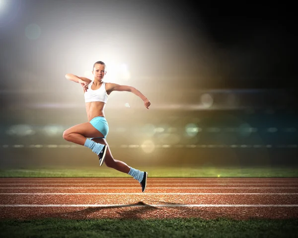 Sport young woman — Stock Photo, Image