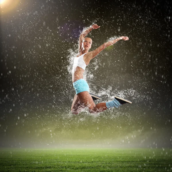 Sport young woman — Stock Photo, Image