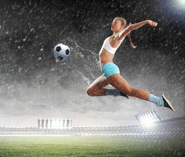 Sport young woman — Stock Photo, Image