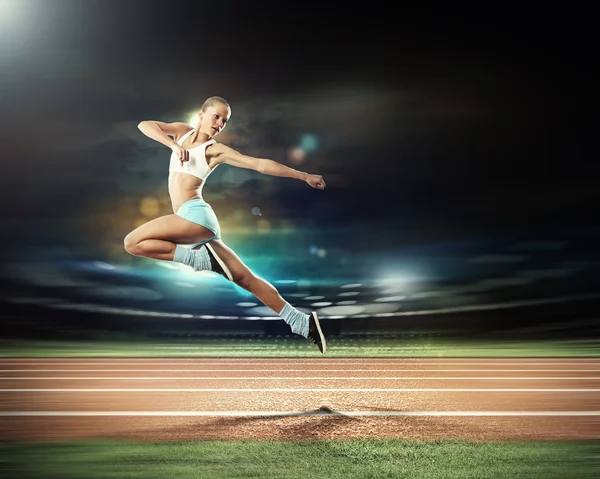 Sport young woman — Stock Photo, Image