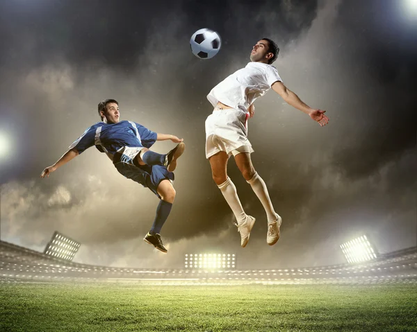 Two football player — Stock Photo, Image