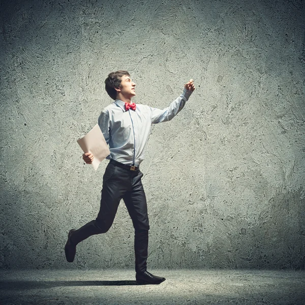 Joven hombre de negocios — Foto de Stock