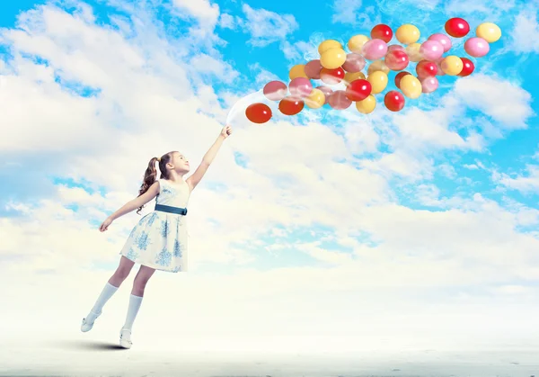 Little girl playing — Stock Photo, Image