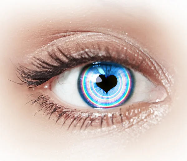 Close-up of woman's eye — Stock Photo, Image