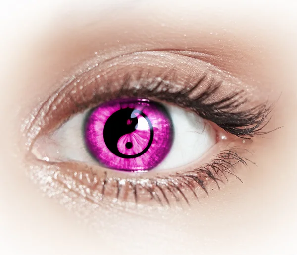 Close-up of woman's eye — Stock Photo, Image