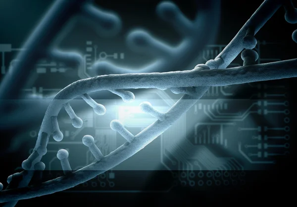 Dna-Molekül — Stockfoto