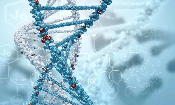 Dna-Molekül — Stockfoto