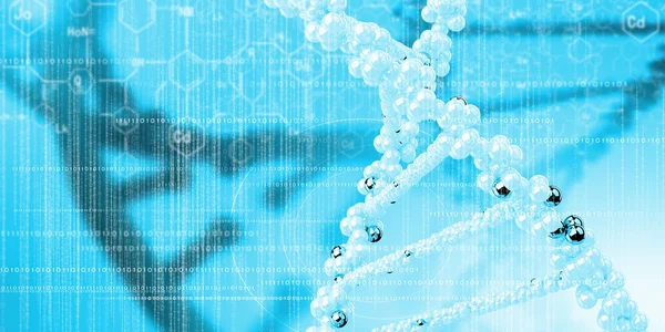 Molecola del DNA — Foto Stock