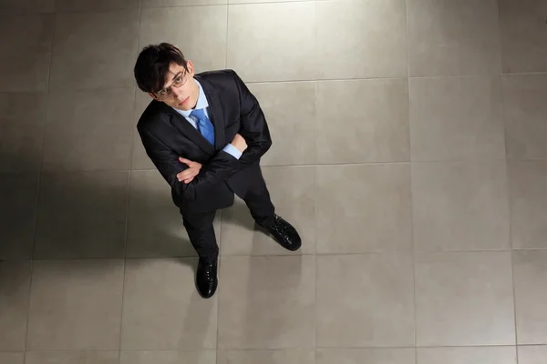 Joven hombre de negocios en gafas — Foto de Stock