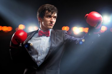 Genç bir iş adamının portresi