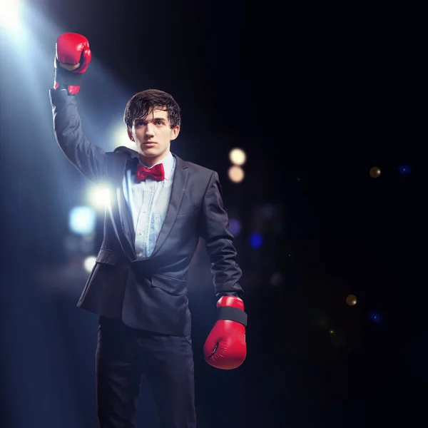 Portrait of a young businessman — Stock Photo, Image