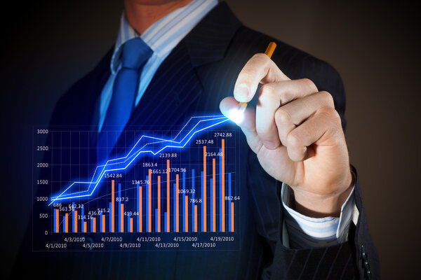 Графика бизнесмена
