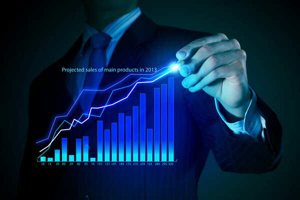 Графика бизнесмена
